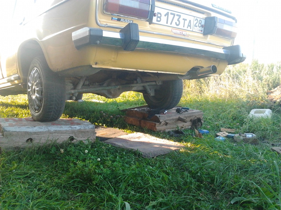 Замена крестовин кардана и подвеснова подшипника! — Lada 2106, 1,5 л ...