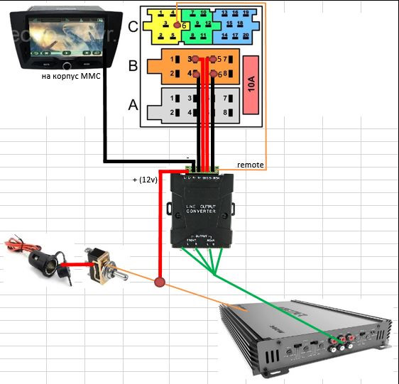 Схема подключения rhl 2202