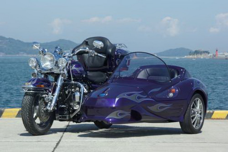 Suzuki Hayabusa с люлькой