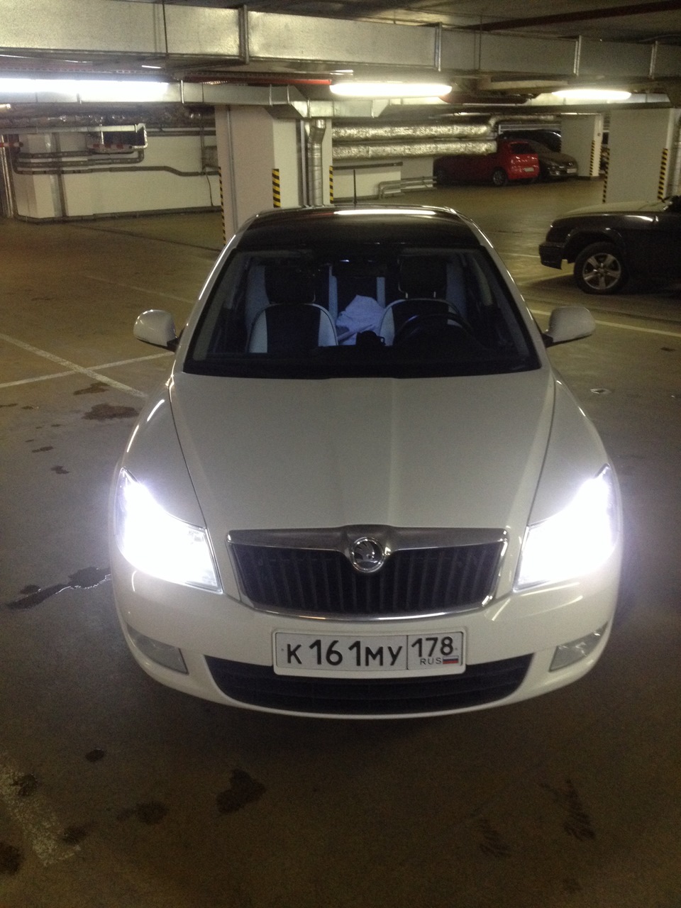 Крыша в суперглянец!))) — Skoda Octavia A5 Mk2, 1,8 л, 2011 года ...