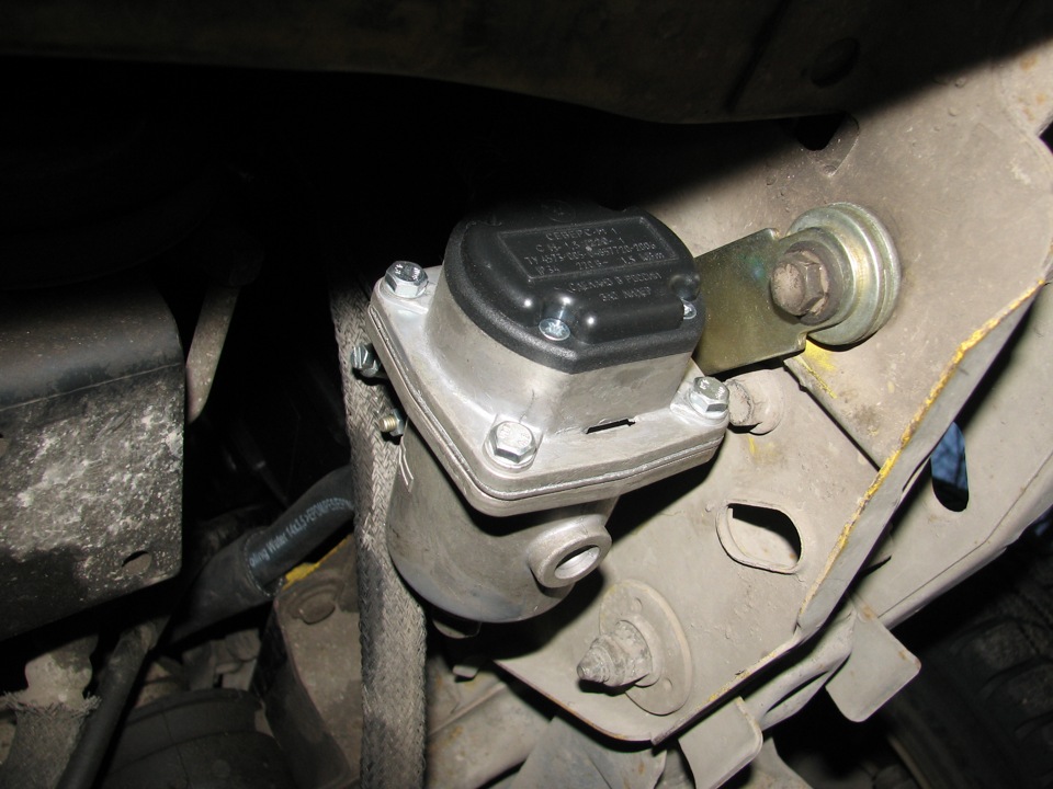 Нагреватель на кронштейне — Ford Transit (5G)