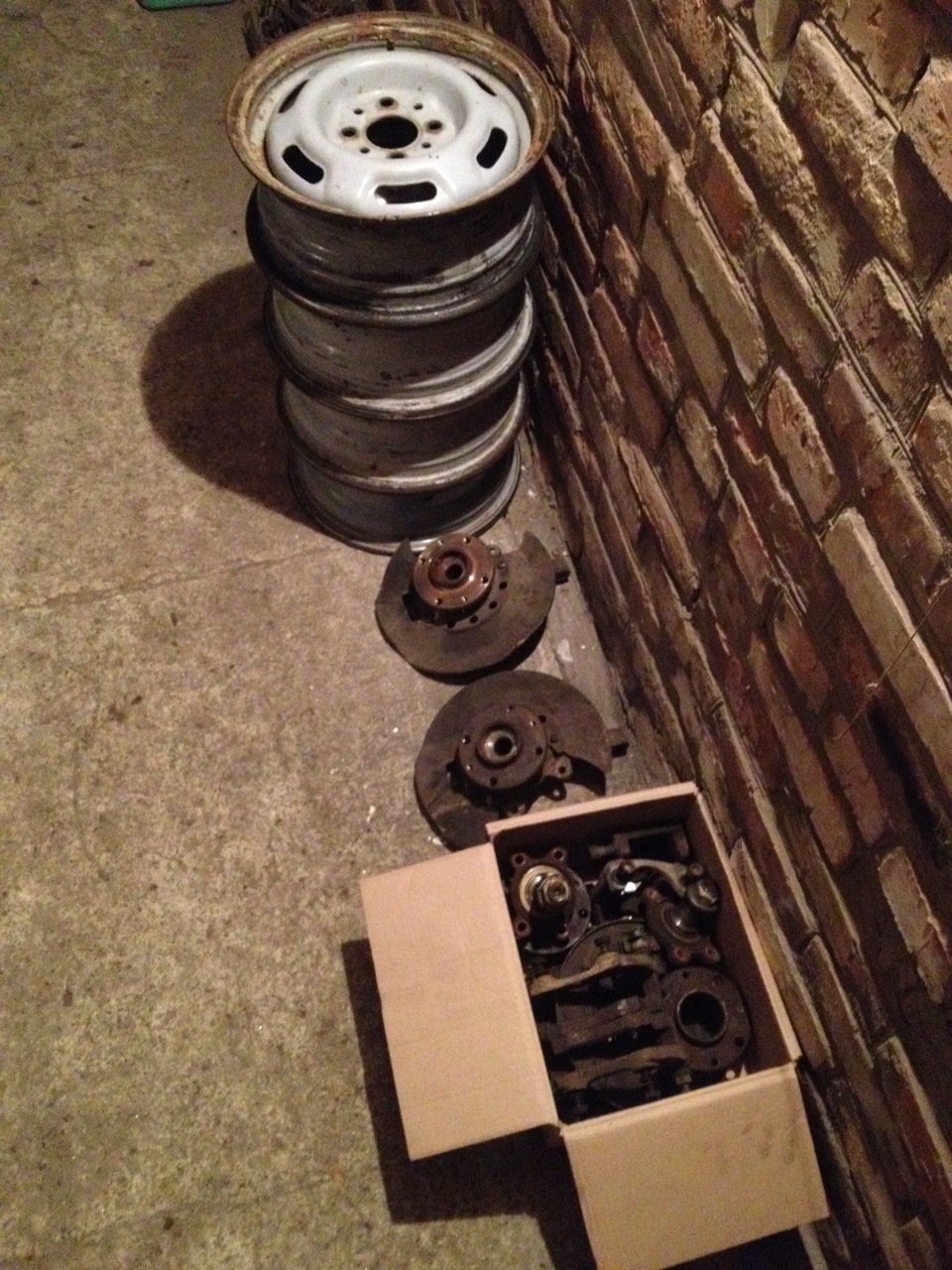 Установка Вазовской ходовой ч.1 (закупка деталей) — ЗАЗ 1105, 1,5 л ...