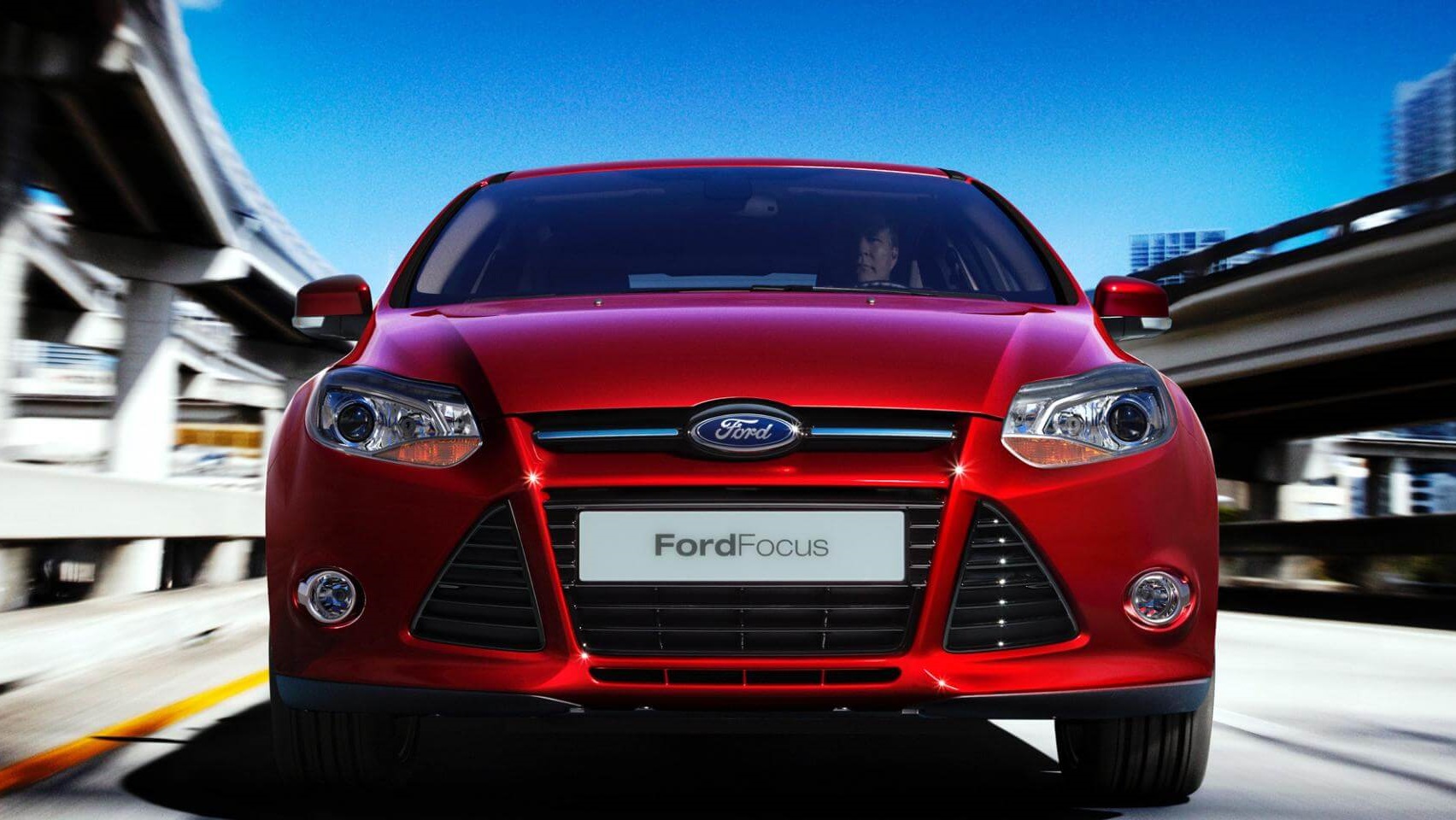 Candy Red Ford Focus