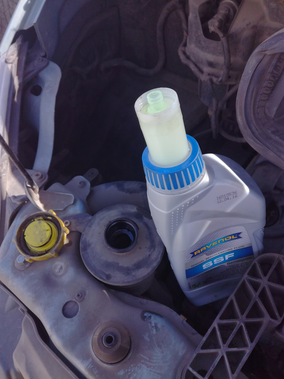 Пробил поддон двигателя и шланг ГУР! — Ford Transit (7G), 2,2 л, 2013 ...