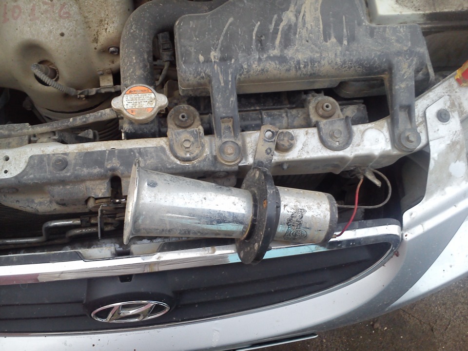 Сигнал от волги — Hyundai Accent (2G), 1,5 л, 2007 года | своими руками ...