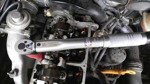 6472270 FORCE Ключ динамометрический 1/4DR 5-25Нм 270мм FORCE ...