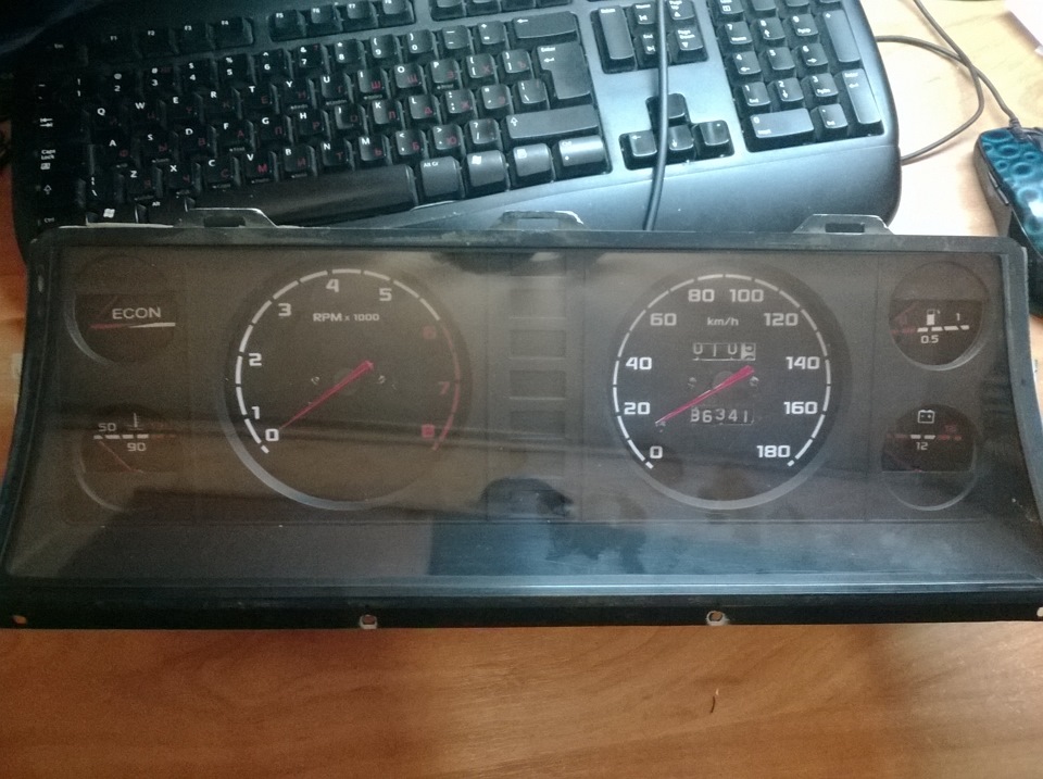 Переделка приборной панели — Lada 21074, 1,6 л, 2004 года | стайлинг ...