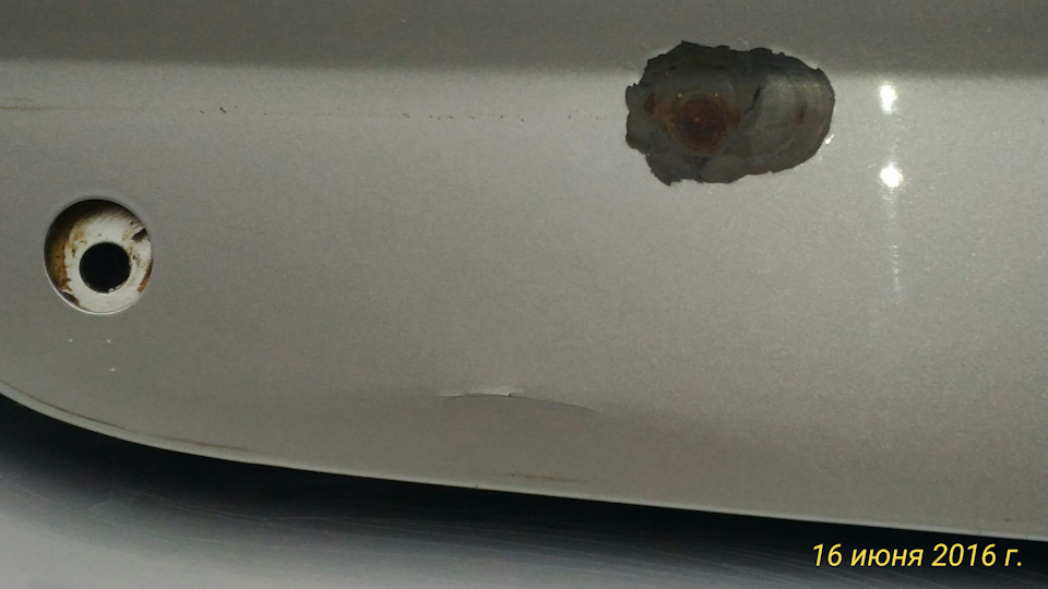 Купил подкраску … продолжение — Renault Logan (1G), 1,6 л, 2012 года ...