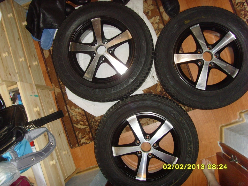 продам литье с резиной всесезонка 9000руб. — Сообщество «Honda Club» на ...