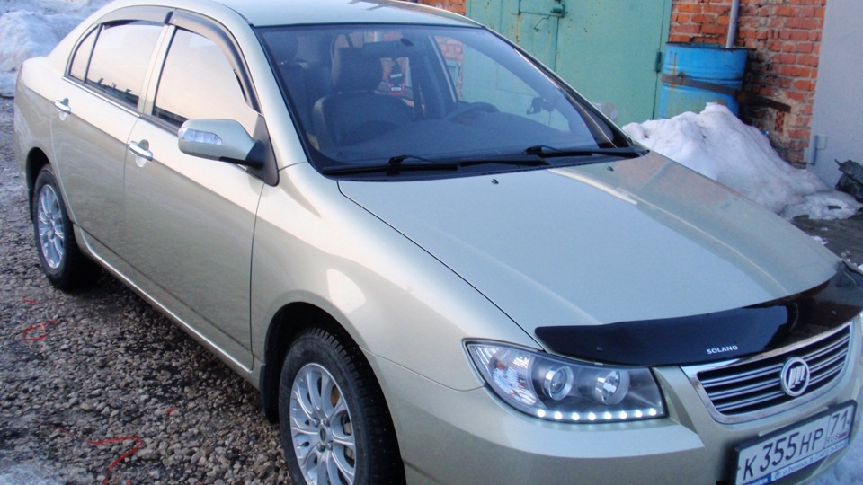 Lifan Solano 1.6 бензиновый 2010 quot;Золотистый металикquot; 1.6 на DRIVE2