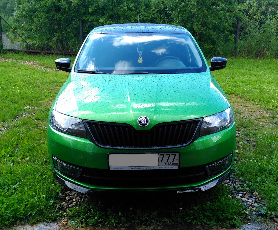 Активация скрытых функций Skoda. — Skoda Rapid (1G), 1,6 л, 2017 года