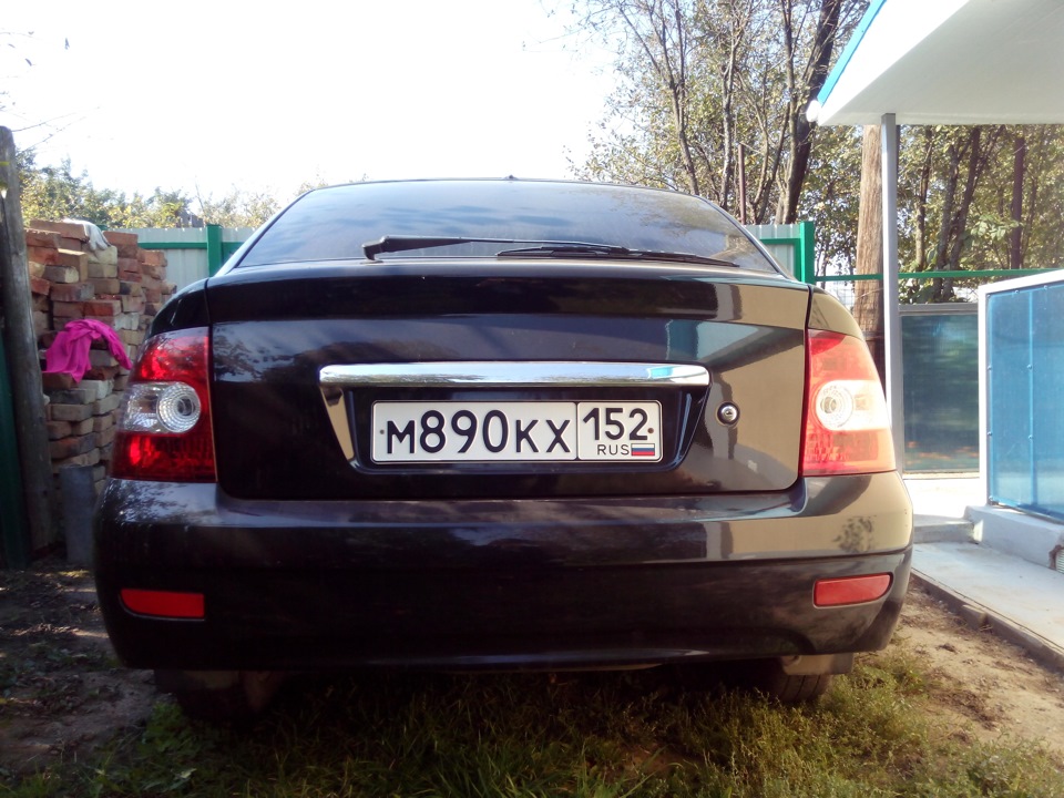 Задние фонари теперь такие — Lada Приора хэтчбек, 1,6 л, 2010 года ...