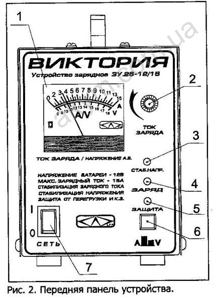 Ву 71м зарядное устройство схема