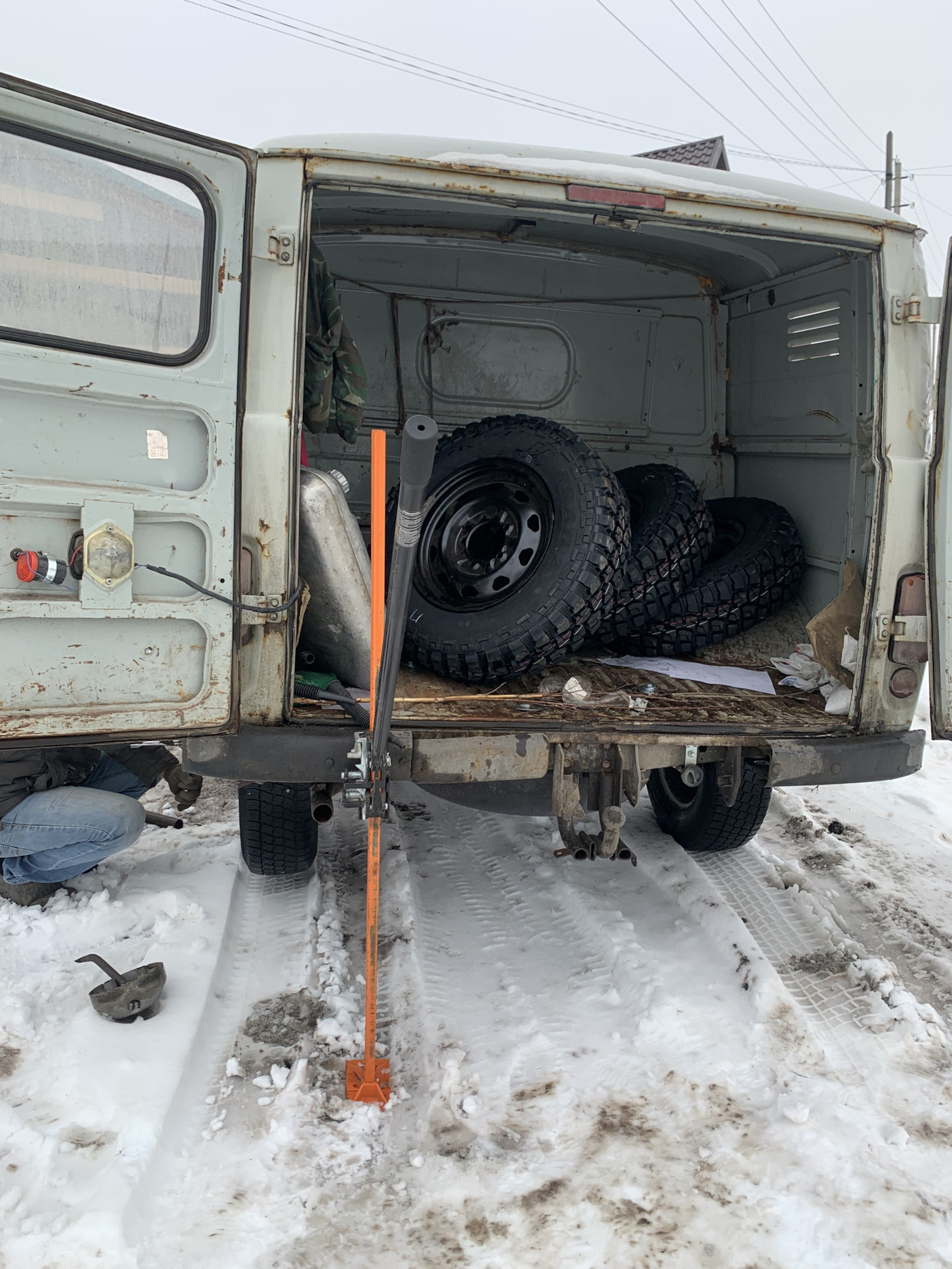Покупка новых Шин Cordiant OFF-ROAD 2 — УАЗ 390995, 2,7 л, 2014 года ...