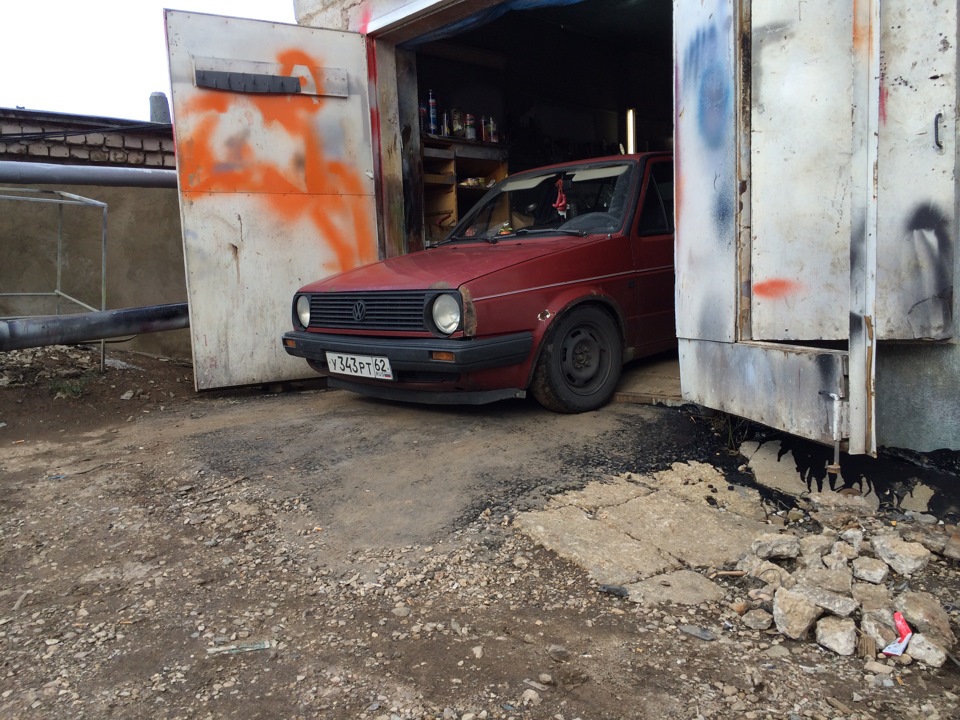 Стучит глушитель! — Volkswagen Golf Mk2, 1,3 л, 1987 года | поломка ...