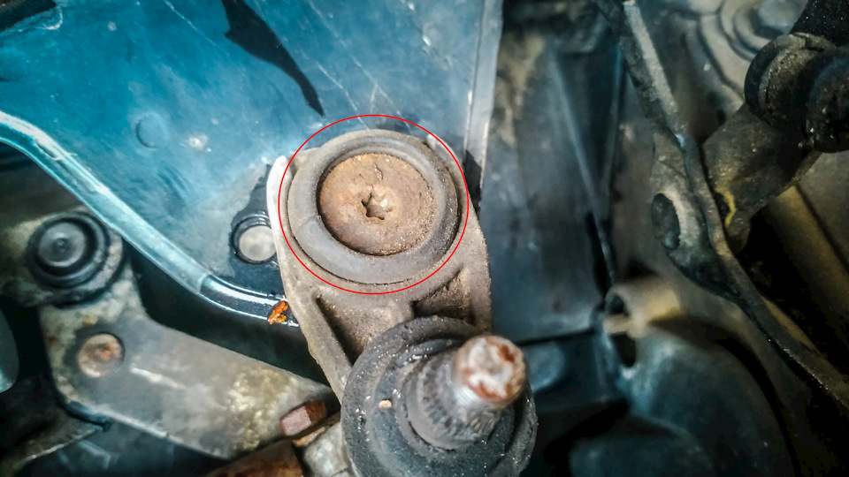 Второе крепление — Skoda Superb Combi (Mk2)