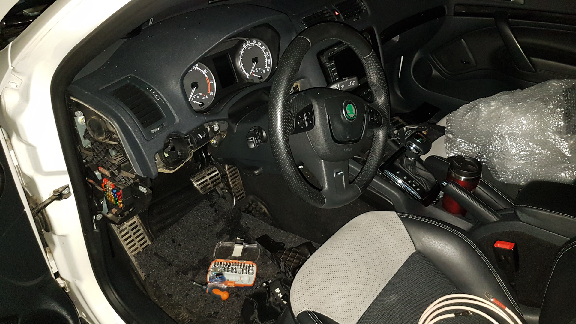 Умный РТС. Тепло Вам в дом)))) — Skoda Octavia RS A5 Mk2, 2 л, 2012 ...