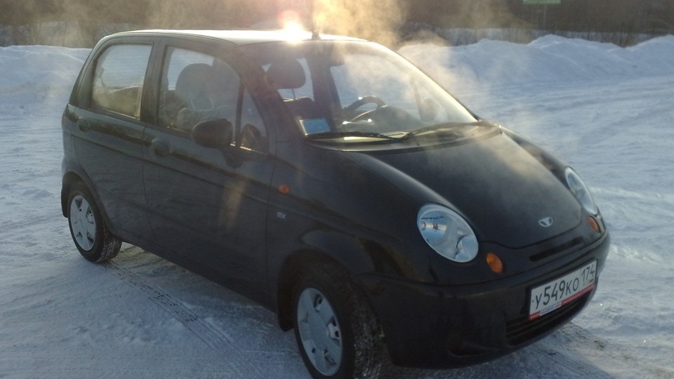 Daewoo Matiz темно синий