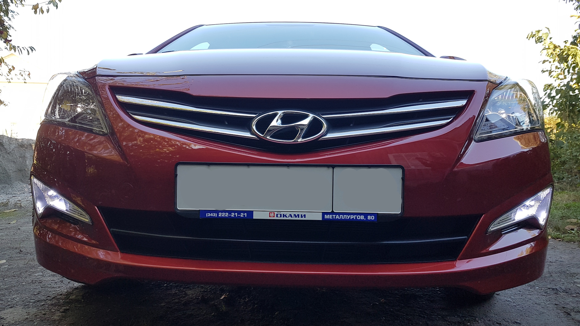 Hyundai Solaris 1.6 бензиновый 2016 | RED CHIKA на DRIVE2