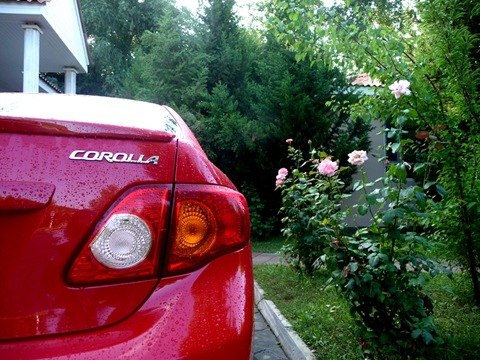 Spoiler slim - Toyota Corolla 16L 2007