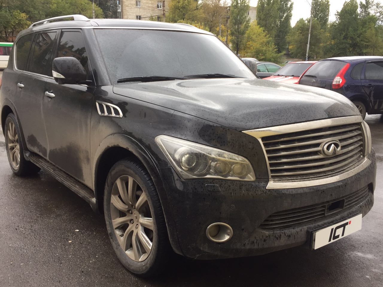 Удаление катализатора инфинити qx56