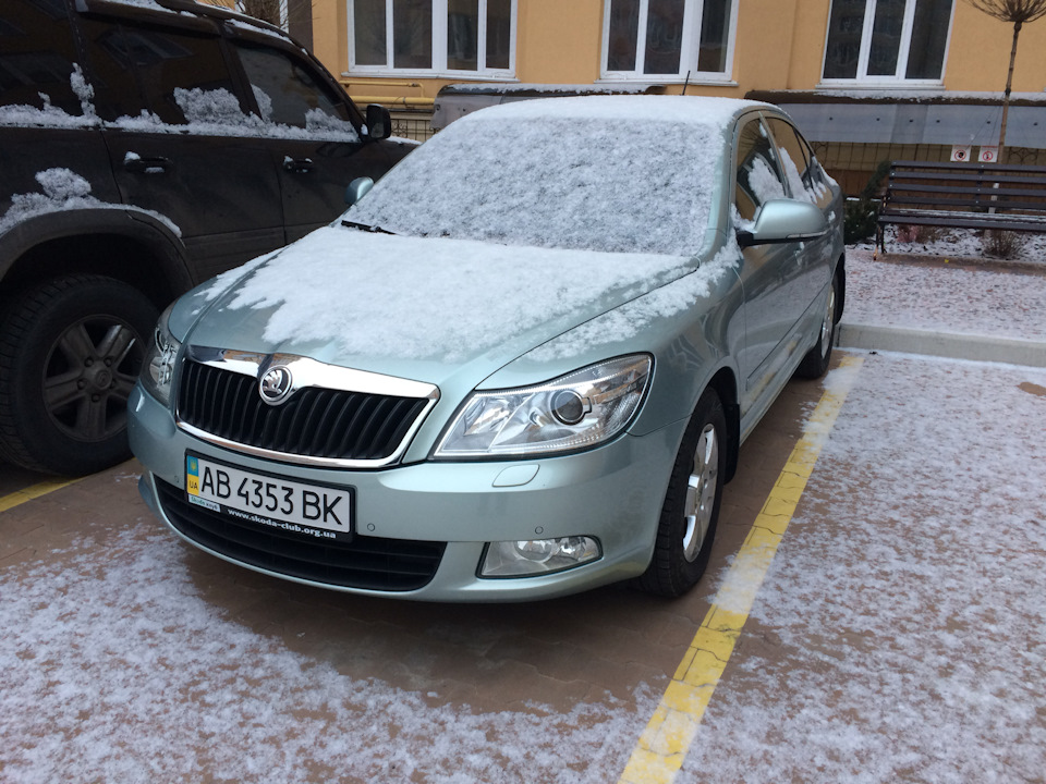 Зимушка-зима — Skoda Octavia A5 Mk2, 1,8 л, 2011 года | фотография | DRIVE2