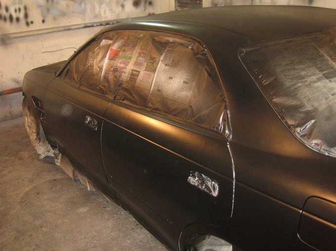 Preparation  painting - Toyota Mark II 25L 1995