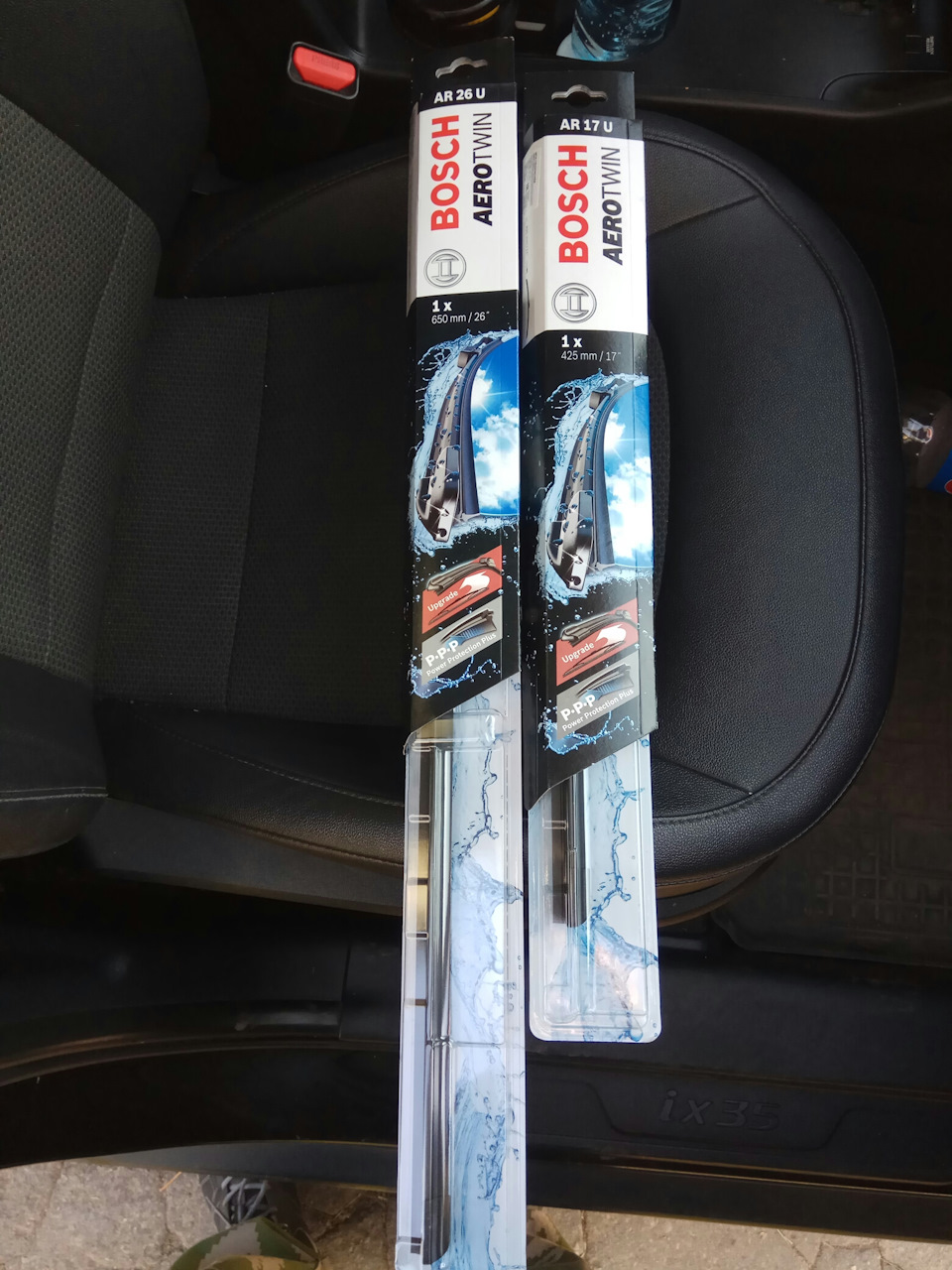 Щетки — Hyundai ix35, 2 л, 2014 года | запчасти | DRIVE2