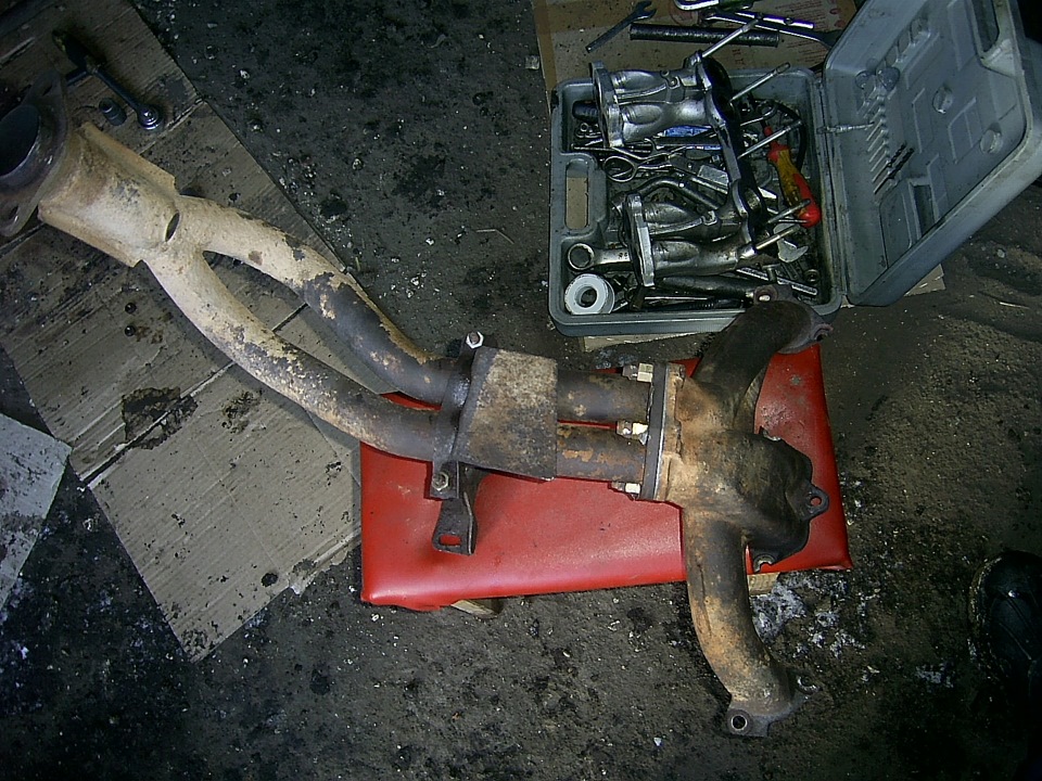 2 в 1Замена прокладки коллектора, + промывка форсунок. — Lada 2115, 1,5 ...