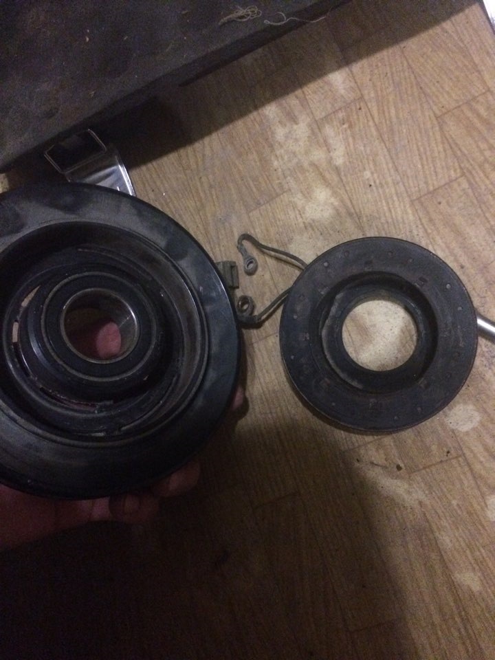 Разборка компрессора кондиционера — Toyota Corolla Ceres, 1,6 л, 1992 ...