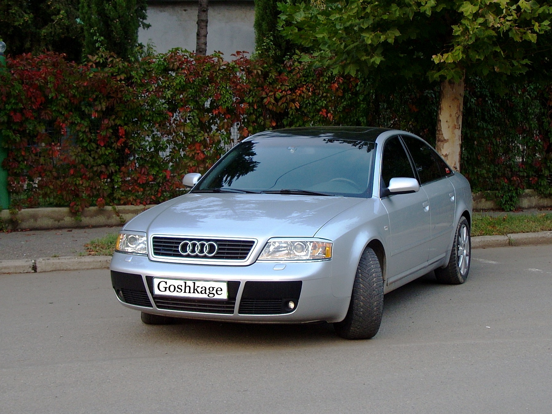 Audi a6 c5 зеленая