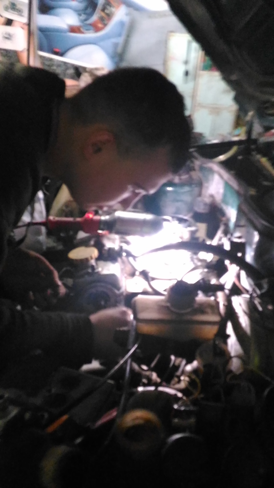 Установка шестидырочного термостата. — Lada 21093i, 1,5 л, 1999 года ...