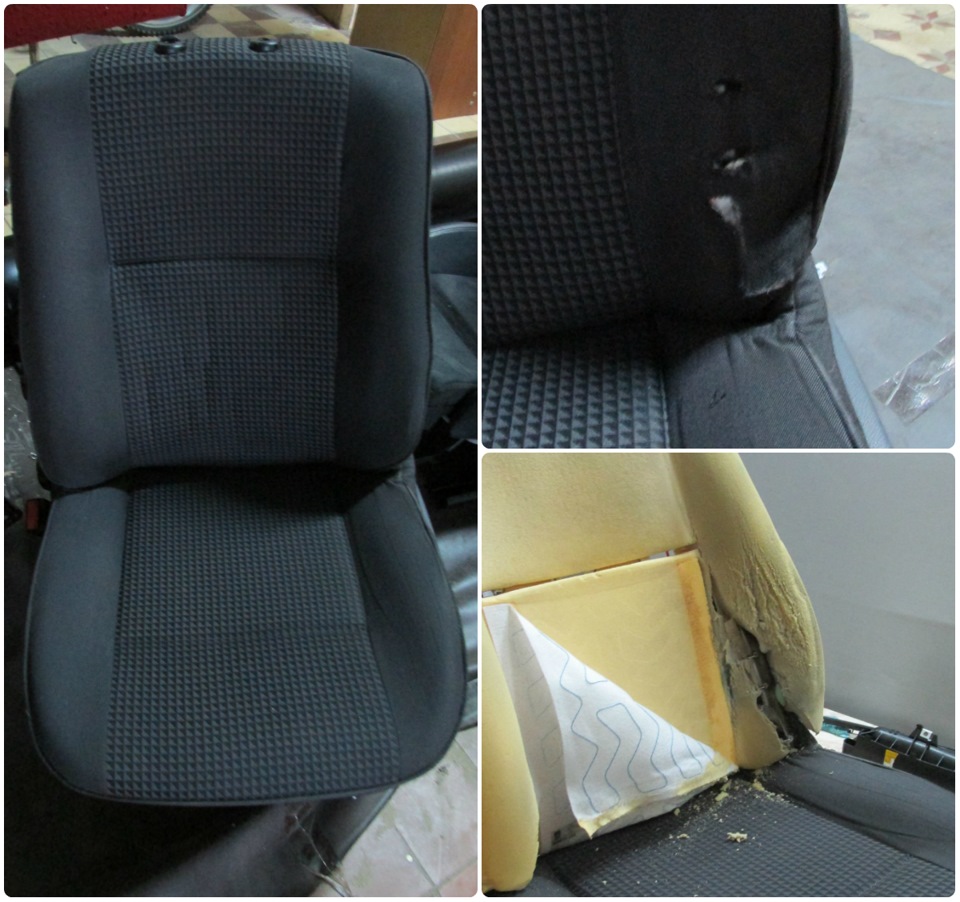 Ремонт сидений автомобиля в Москве – реставрация от AMD PLUS