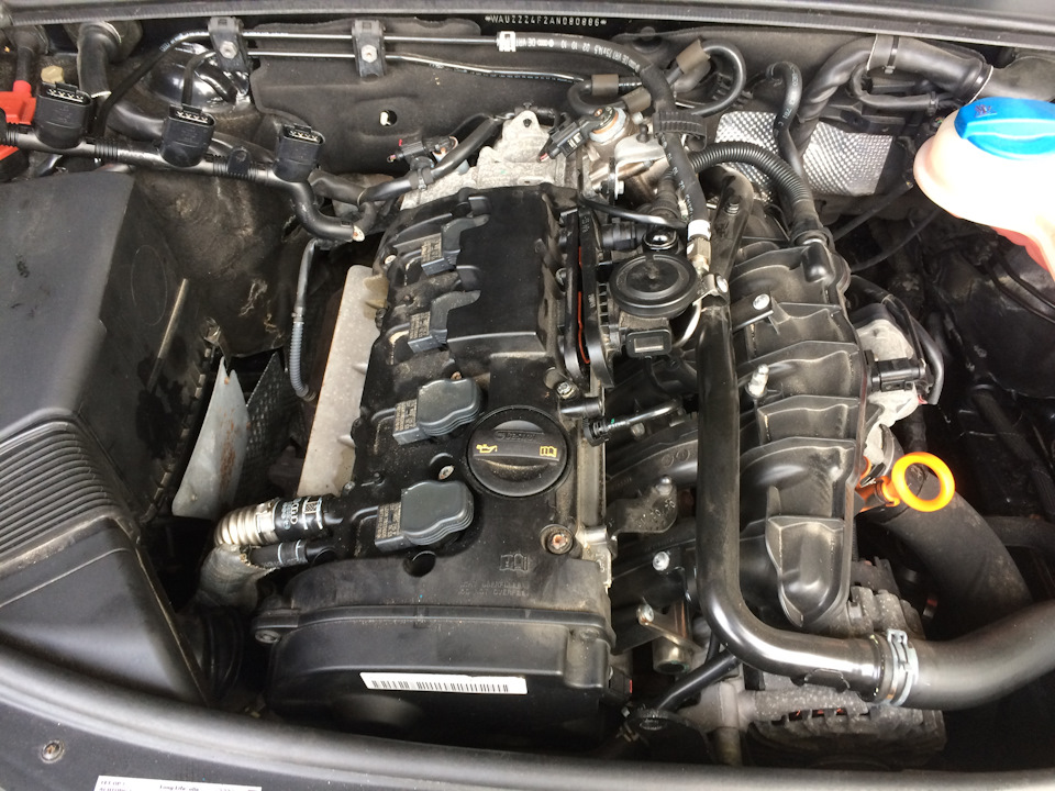 Замена прокладки клапанной крышки audi a6 c6 2.0 TFSI — DRIVE2