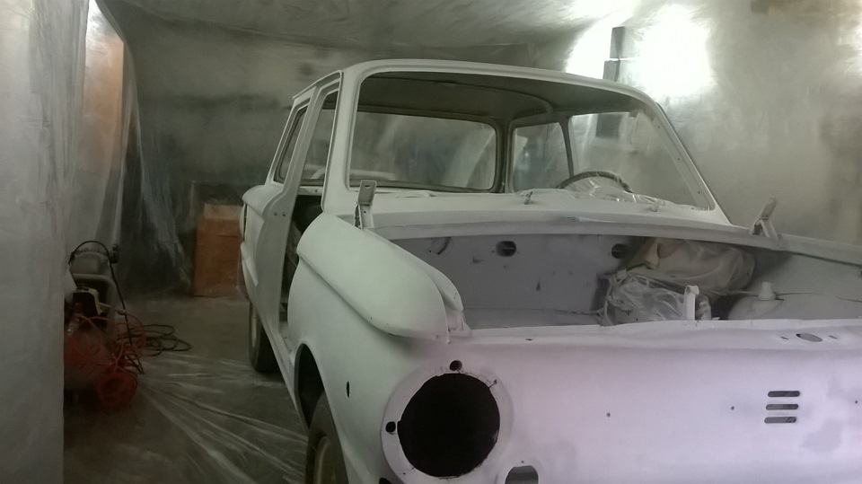 покраска белого — ЗАЗ 968, 1,1 л, 1978 года | кузовной ремонт | DRIVE2