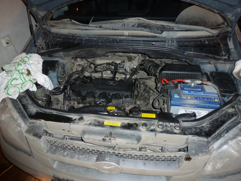 двигло готово — Hyundai Getz