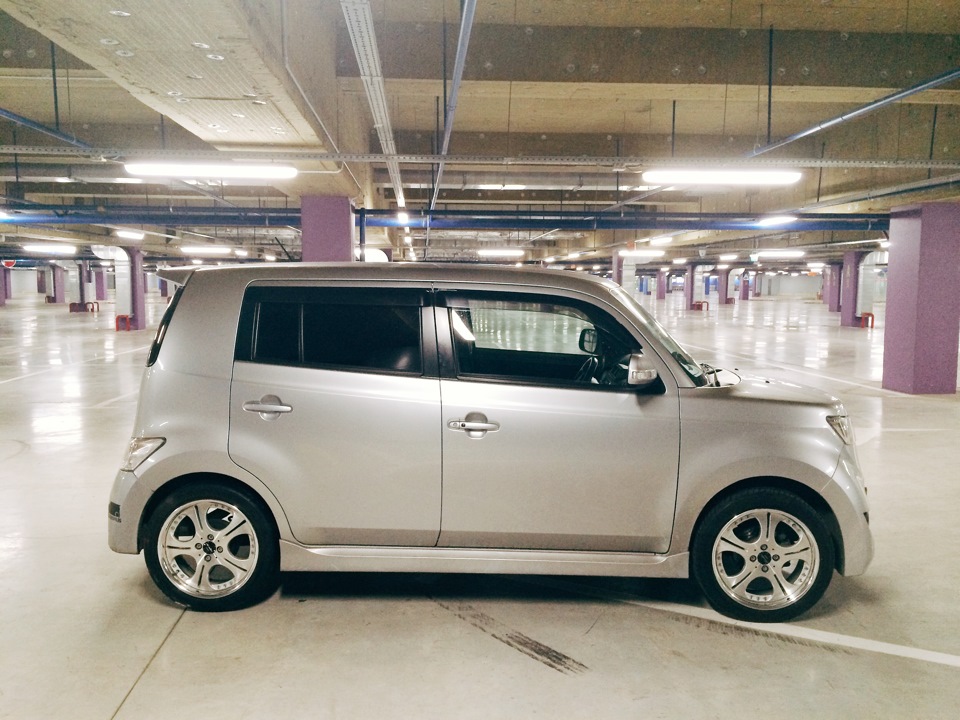 Приехали мои новые лапти: Work Euroline R17 — Toyota bB (QNC20), 1,5 л ...