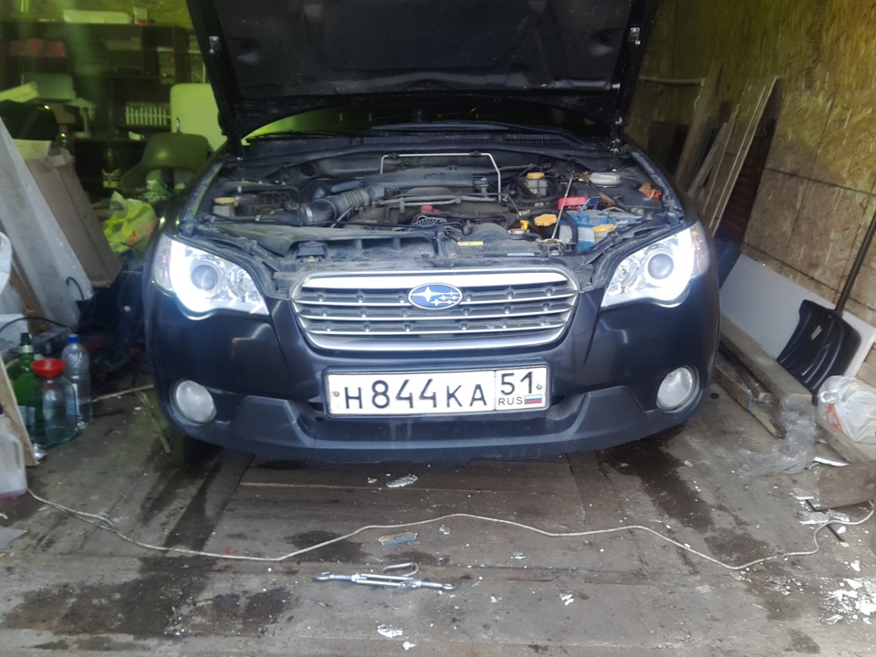 Светодиоды в габариты — Subaru Outback (BP), 2,5 л, 2007 года | тюнинг ...