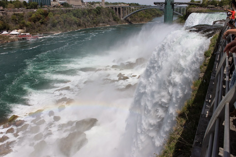 Rainbow Bridge or on foot in America