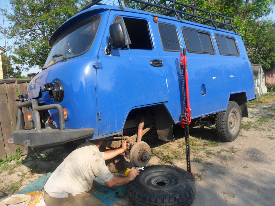 Тормоза(( — УАЗ 2206, 2,4 л, 1998 года | своими руками | DRIVE2