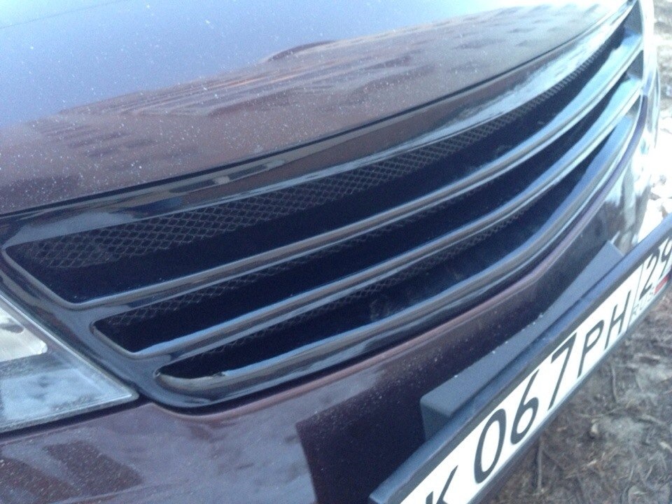 Новая решетка радиатора. — KIA Cerato (2G), 1,6 л, 2011 года | тюнинг ...