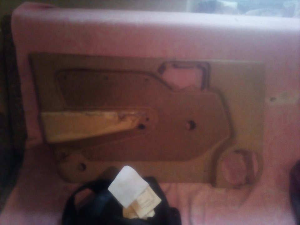 пробный вариант перетяжка дверной карты 3 — Opel Vectra A, 1,8 л, 1989 ...