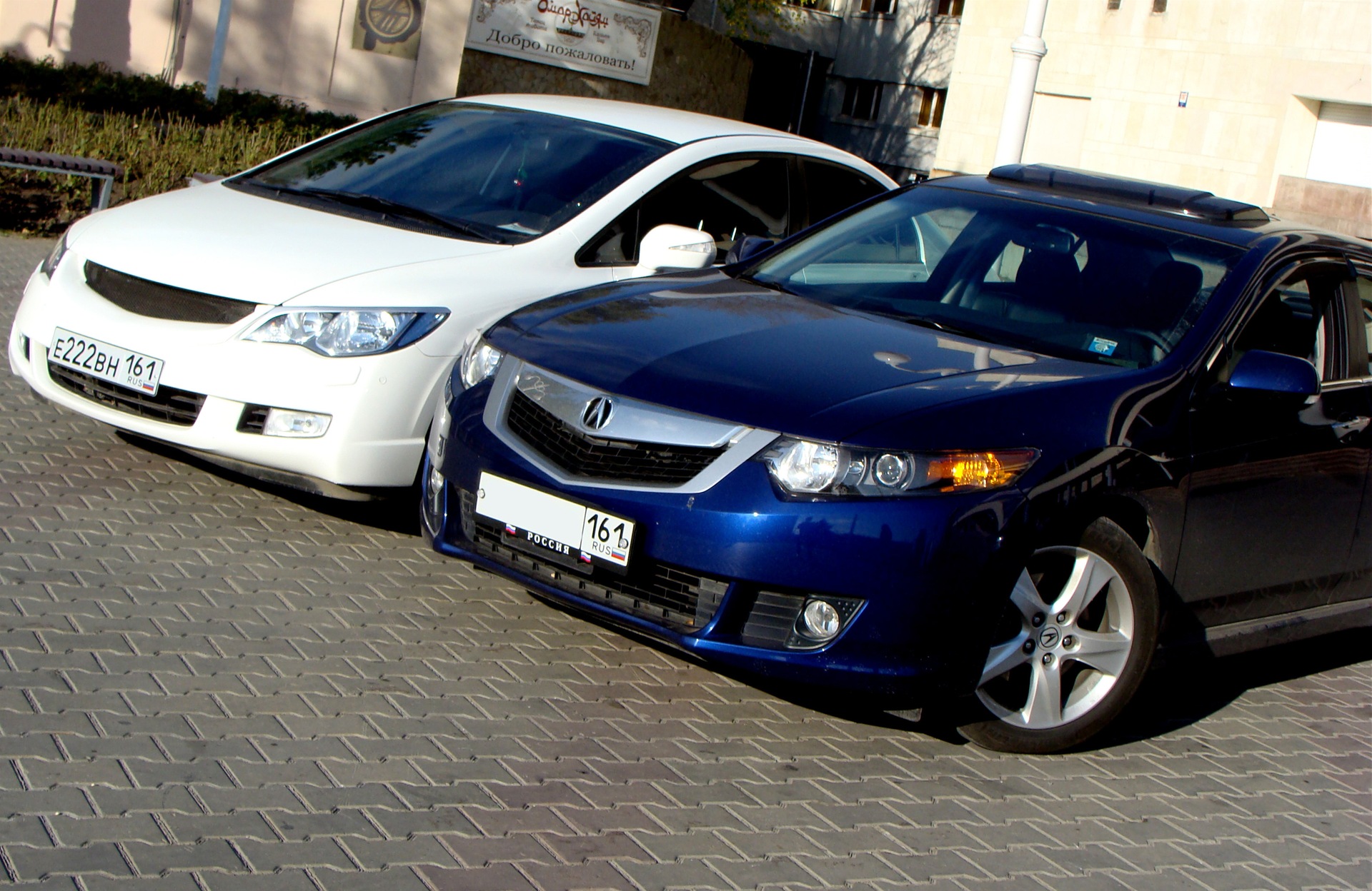 Honda Civic 4d Acura TSX