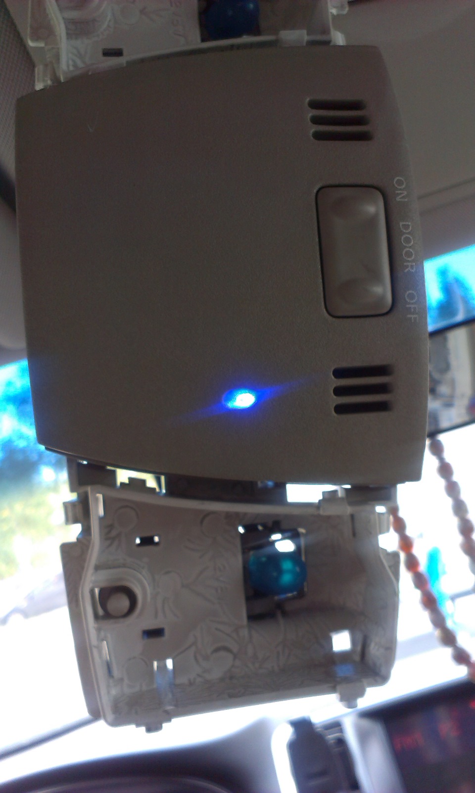 наколпаченная подсветка салона — Nissan Teana (J32), 2,5 л, 2009 года ...