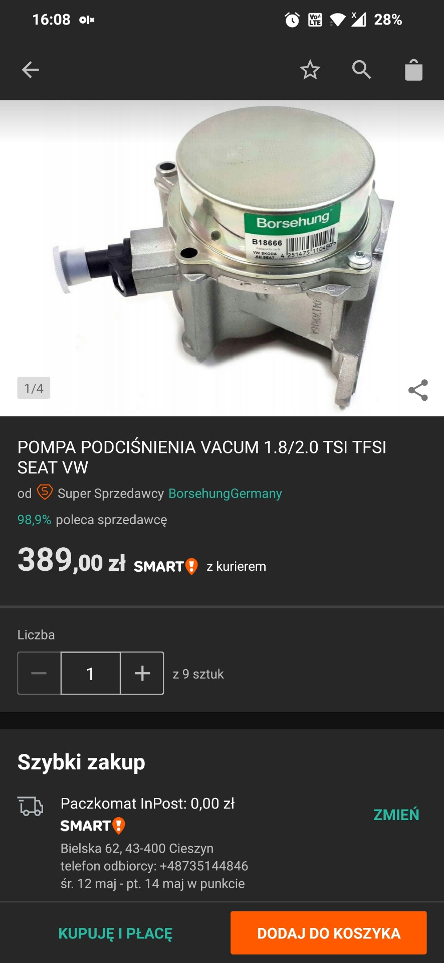 Течь масла часть 2. Вакуумный насос — Volkswagen Scirocco (3G), 2 л ...