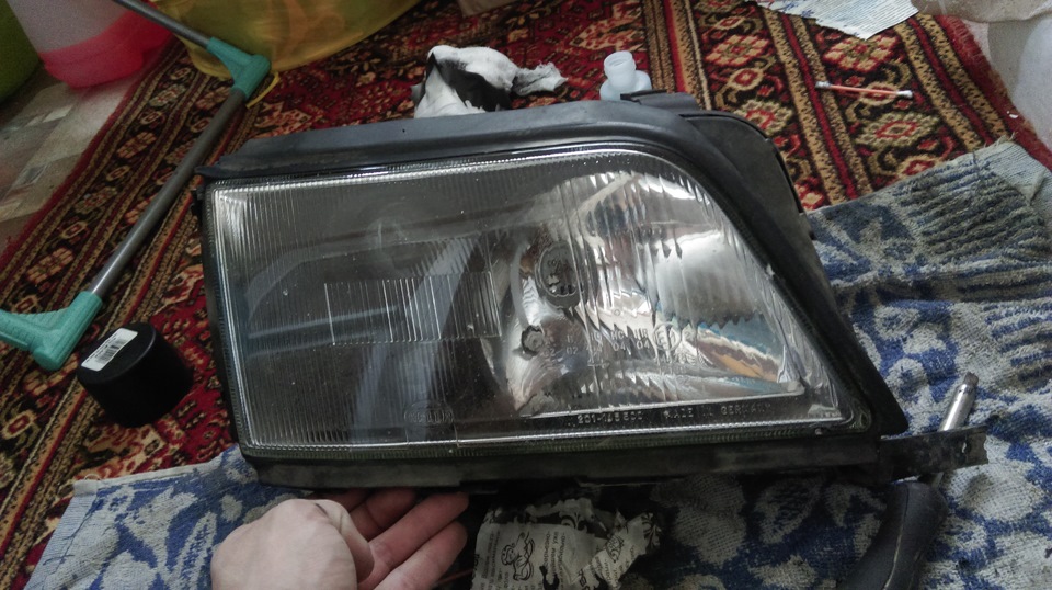 Затемнение фар — Audi A6 (C4), 2,6 л, 1995 года | стайлинг | DRIVE2