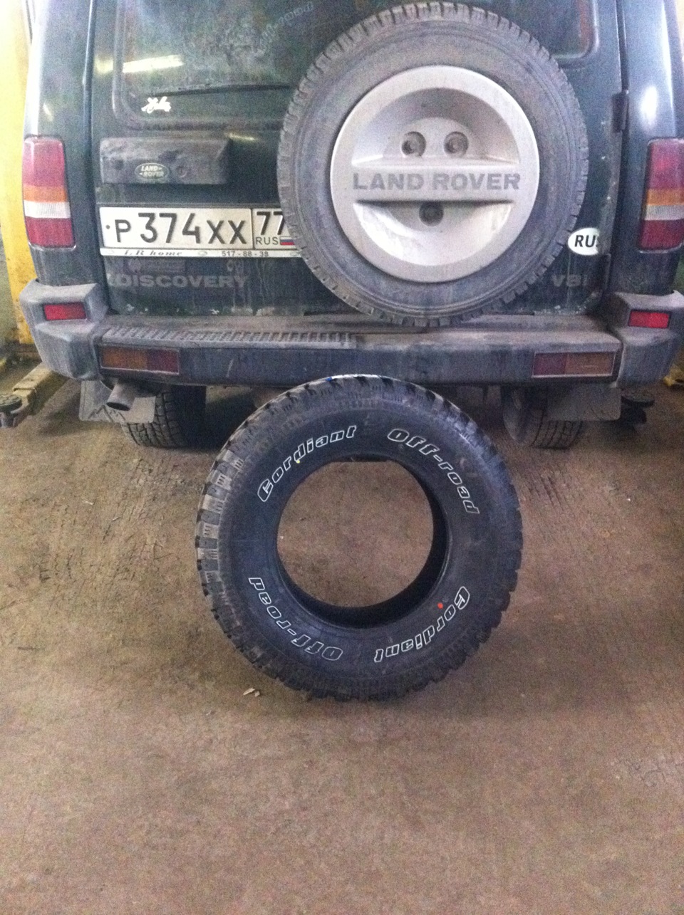 Переобулся в Cordiant Off Road 265/70 R16 — Land Rover Discovery I, 3,9 ...