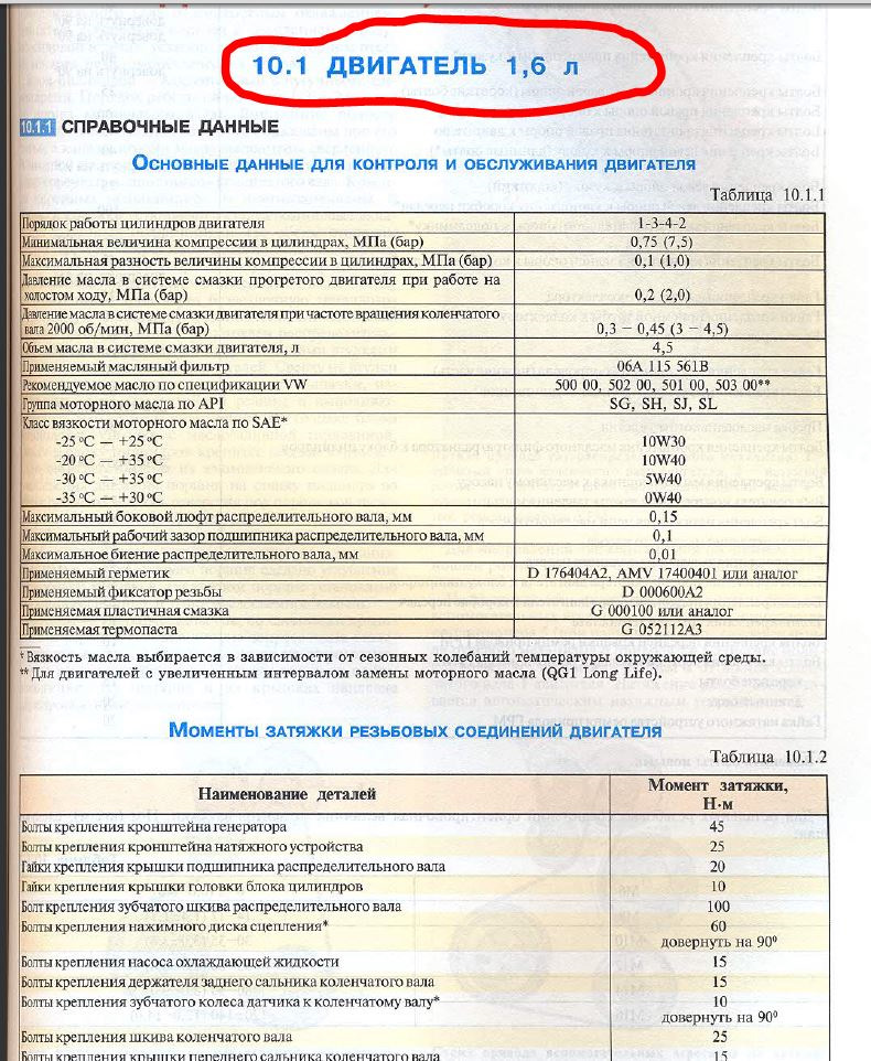 Момент затяжки фольксваген. Момент затяжки гольф 4 1.4. Момент затяжки болтов 1.6 BSE VW. Октавия 1.6 момент затяжки болтов Шатунов.