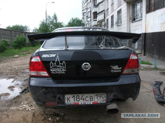 Nissan Almera Classic b10 антикрыло