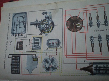 Схема зажигания москвич 412